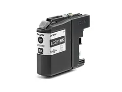 Brother LC221BK, Zwart, 1 stuk(s), 260 pagina's, Enkele verpakking