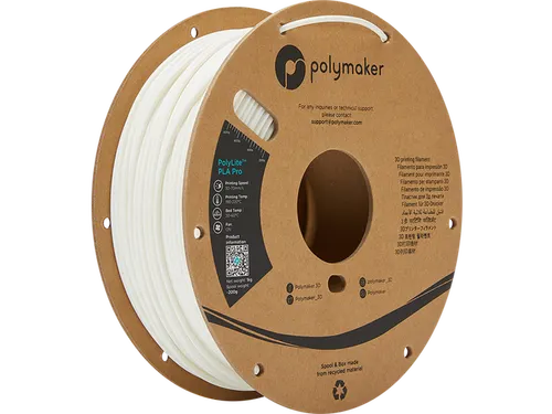 PLA PRO 1,75mm Wit 1kg PolyLite 3D Filament