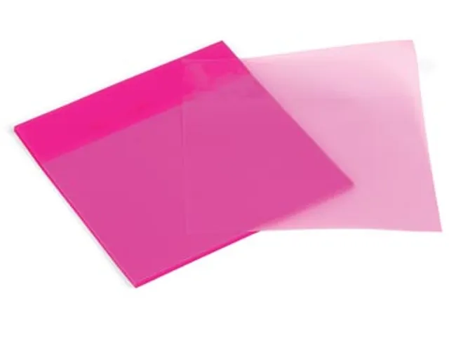 Memoblok Transparante Notes, Ft 76x76mm, 50 Vel, Roze