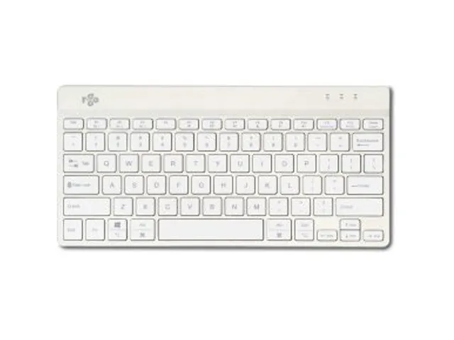 Toetsenbord R-Go Ergonomisch Compact Break draadloos QWERTY wit