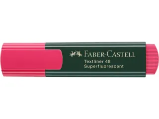 Markeerstift Faber-Castell neon 48 rood - 4