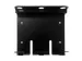 Support mural TSC triple métal noir pour flacon 475ml 10 pièces