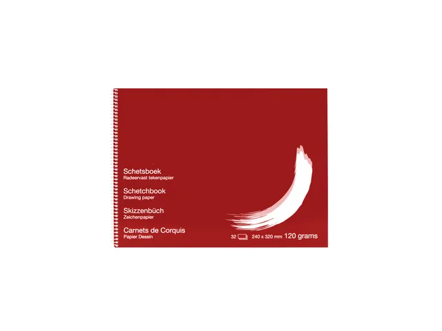 Schetsboek Papyrus 240x320mm 120gr 32 vel