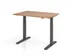 Av. régl. él. hauteur bureau assis/debout,HxlxP 700-1200x1200x800mm