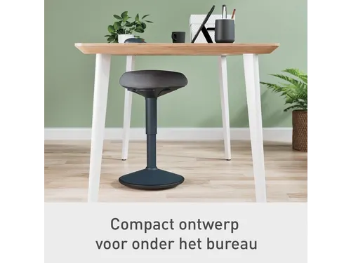 Actieve zitkruk Leitz Ergo met comfortzitting 47-64cm