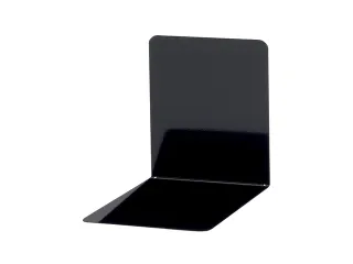 Boekensteun MAUL staal magnetisch 14x12x14cm set 2 zwart - 2