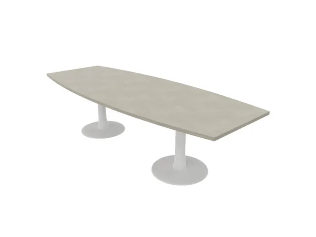 vergadertafel,HxBxD 740x2800x1100mm,vatvormig