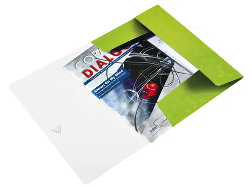 Elastomap Leitz WOW 3-kleps A4 Polypropyleen groen