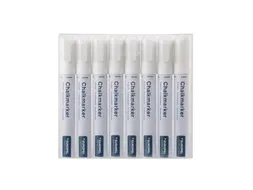Krijtstift Europel 6mm wit etui 8 stuks