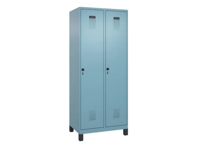 locker voor scheiding van kleding,HxBxD 1950x800x500mm,2vak