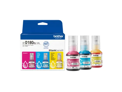 Brother BT-D180CL Inkt 3 Kleuren Navulinkt Origineel