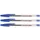 Balpen Quantore Stick blauw medium