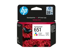 Inktcartridge HP C2P11A 651 kleur