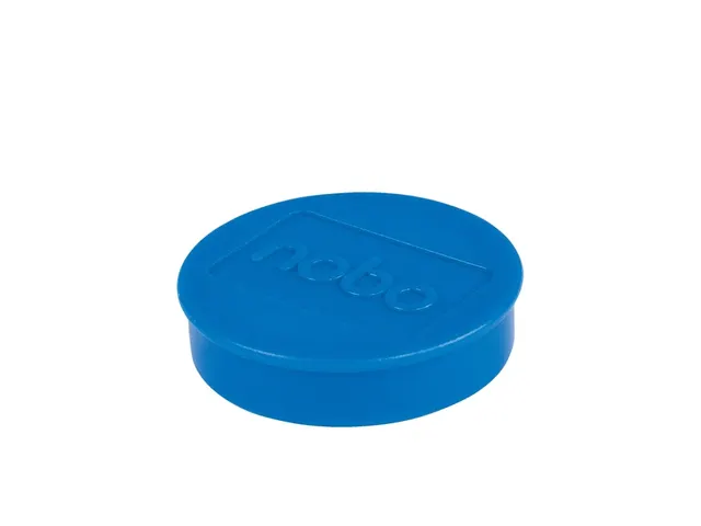 Magneet Nobo 38mm blauw 4 stuks