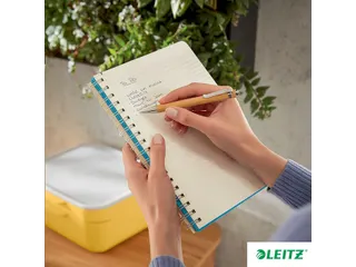 Notitieboek Leitz Cosy B5 lijn spiraal blauw - 5