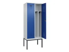 locker voor scheiding van kleding,HxBxD 2120x800x500mm,2vak