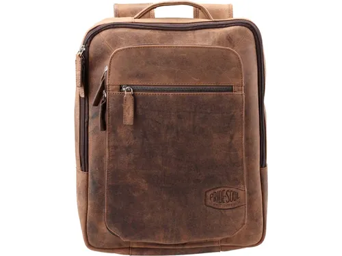 rugzak Pride and Soul Jester bruin leder 12 inch