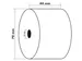 Telrol Thermisch 44mm breed 44x70x12mm