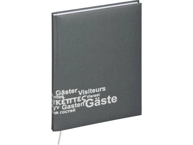 Gastenboek, Donkergrijs