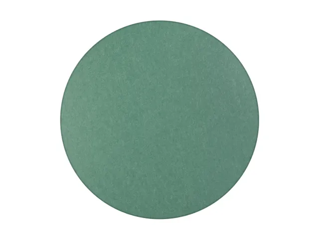 Akoestisch PET-vilt rond plafondpaneel Ø120cm Petrol Groen