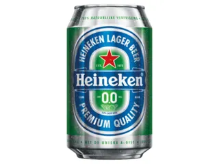 Bier Heineken 0.0% blik 330ml - 2