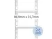 Etiket Herma 8161 88.9x35.7mm 1-baans Wit 2000 stuks