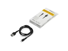 1 Meter Usb Naar Lightning Kabel Apple Zwart Aramide