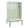 locker met bank,voor scheiding van kleding,HxBxD 2120x1200x815mm,4vak