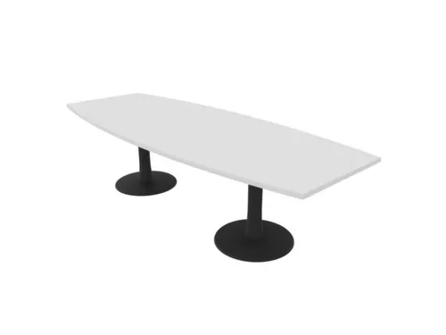 vergadertafel,HxBxD 740x2800x1100mm,vatvormig