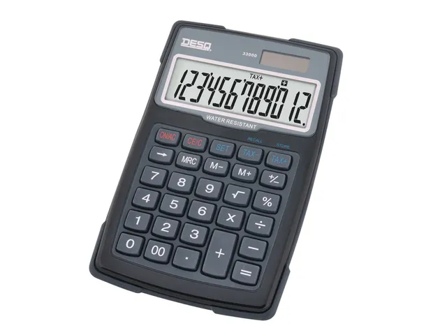 Rekenmachine Desq Large Water & Stof bestendig