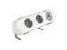 Desktop stekkerdoos Power Polar 2-voudig Penaarde + USB A en C 25W Wit