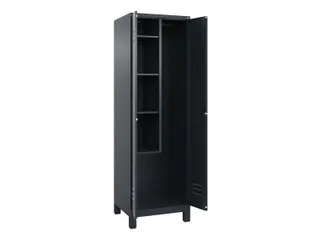 schoonmaakkast,HxBxD 1950x600x500mm,links 4vakken - 1