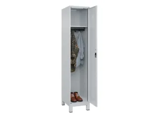 locker,HxBxD 1950x400x500mm,1vak,vak B 400mm,cil.-slot,voeten - 1