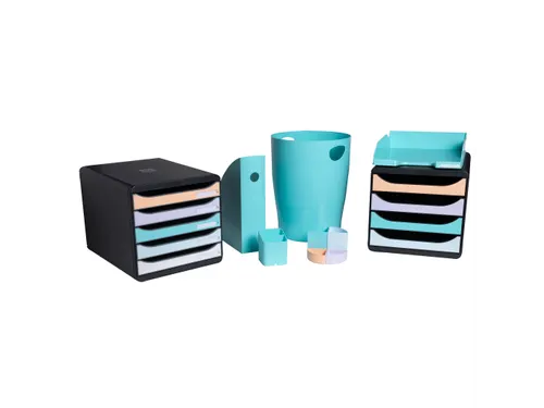 ECOBIN Papiermand A quarel pastelgroen