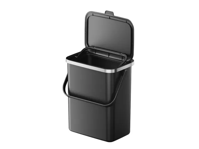 EKO Afvalbak Puro Plus Food Waste Caddy 10 liter zwart