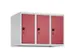 opzetkast,v. locker,3vak.,vak B 250mm,HxBxD 500x750x500mm,vleugeldeur