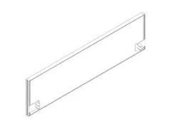 cloison de table insonorisant Hxl 480x1600mm paroi tissu gris clair