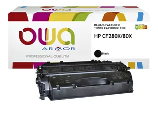 Tonercartridge OWA alternatief tbv HP CF280X zwart - 1