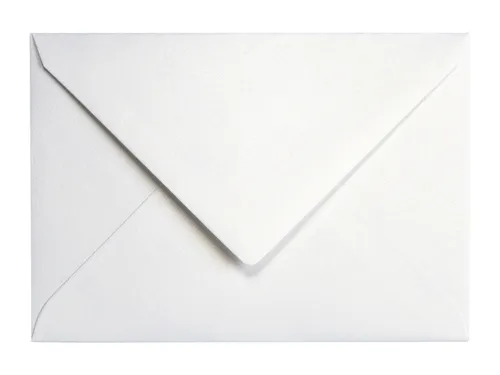 Envelop Papicolor C6 114x162mm metallic parelwit pak à 6 stuks