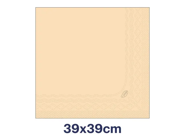 Tork 477583 Soft Dinnerservet Advanced Zand 39x39cm