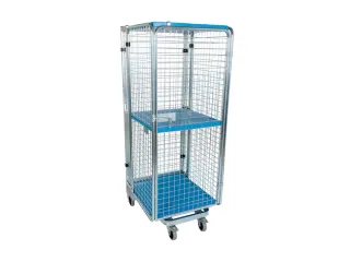veiligheidsrolcontainer,draagverm. 500kg,HxLxB 1890x880x725mm - 1