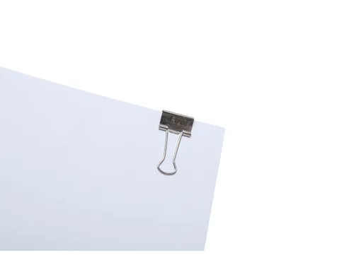 Papierklem MAUL 215 foldback 19mm capaciteit 7mm zilver