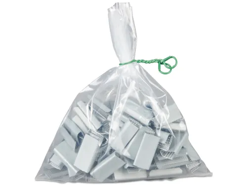 Geplastificeerde snelbinder groen 1,6 mm x 300 mm 1000 Stuks