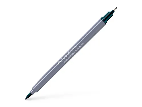 Duo aquarelmarker Goldfaber 158 diep kobalt groen