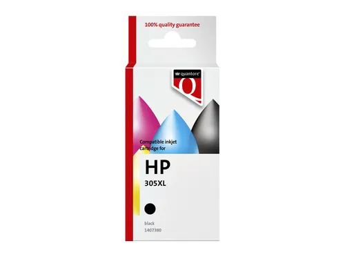 Inktcartridge Quantore alternatief tbv HP 305XL zwart