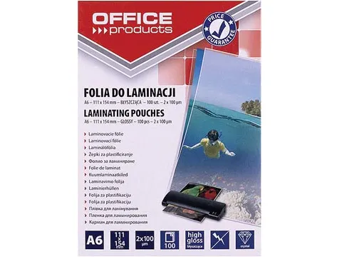 lamineerhoes A6 2x100 micron pak à 100 stuks