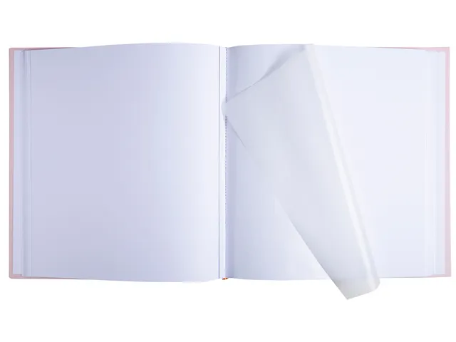 Fotoalbum Exacompta 29x32cm 60 witte pagina's Ellipse roze