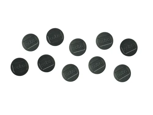 Magneet Nobo 32mm zwart 10 stuks