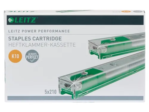 Nieten Leitz cassette K10 26/10 verzinkt 1050 stuks