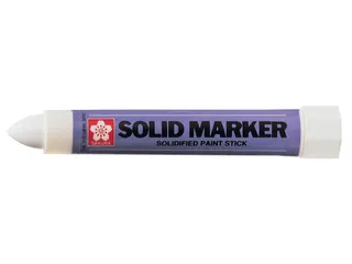 merkstift Solid Marker wit, brede punt - 1